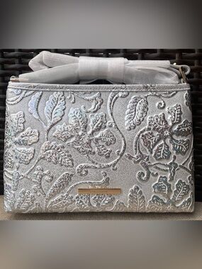 NWT Brahmin LORELEI in CHROME ESTONIA  Shoulder Bag